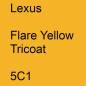 Preview: Lexus, Flare Yellow Tricoat, 5C1.